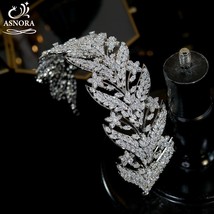 High-quality crown, fashionable bridal crown jewelry, new crown leaf wedding hea - £108.97 GBP
