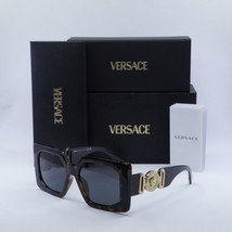 VERSACE VE4478U 108/87 Havana/Dark Grey 55-17-140 Sunglasses New Authentic - £188.08 GBP