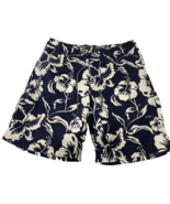 Nautica Blue and White Swim Shorts, Men&#39;s Size 34  - $13.02 CAD