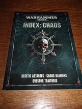 Warhammer 40,000 8th Edition - Index : Chaos - Games Workshop 2017 - $18.89