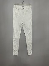 Abound Womens Skinny Jeans White Stretch Pockets Zip Denim Casual 26 New - £15.16 GBP