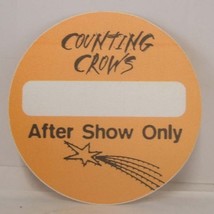 COUNTING CROWS - VINTAGE ORIGINAL TOUR CONCERT CLOTH BACKSTAGE PASS - €8,76 EUR