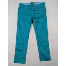 Paige Peg Womens Skinny Jeans Size 28 Turquoise - £13.24 GBP