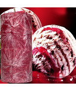 Black Cherry Vanilla Scented Pillar Candle Choose Colour/Size Hand Crafted - $265.60 MXN+