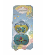 BABY PACIFIER 2 Pc with Pacifier Holder By Care Bears - £7.47 GBP