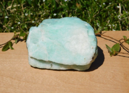 Amazonite Natural Rough Raw Stone Crystal Peaceful Energy Meditation Dis... - $446.90 MXN