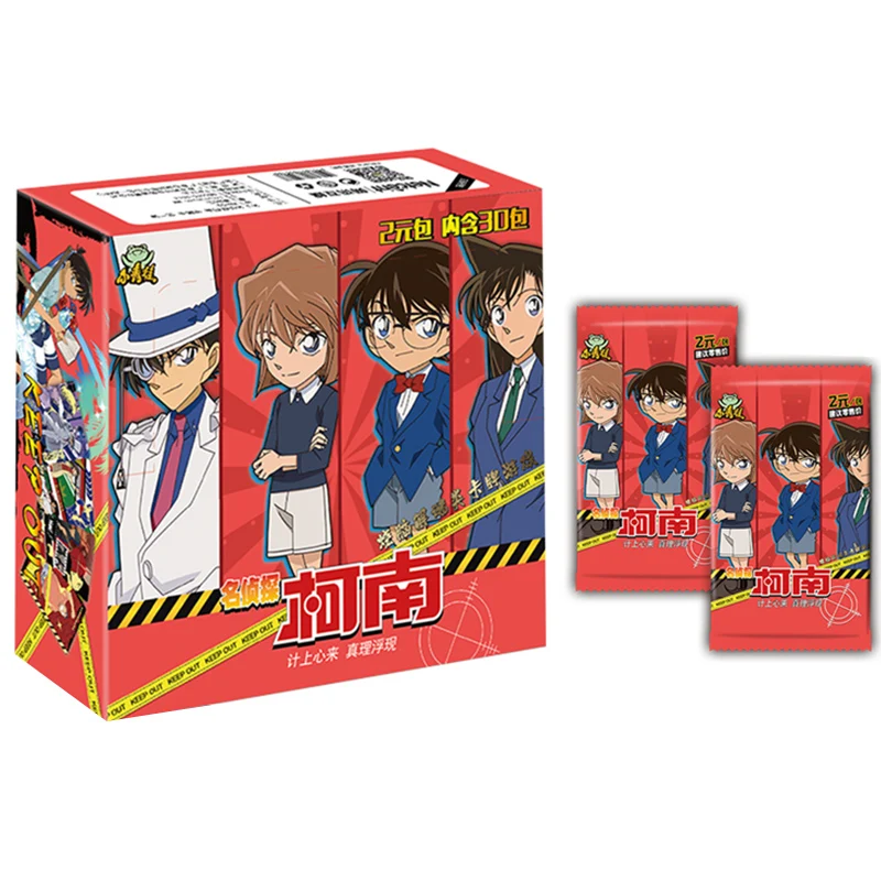 Detective Conan Collection Cards 30 packs/ box Game Card Toys For Kids C... - $9.80+
