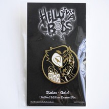 Helluva Boss Stolas Gold Emblem Limited Edition Enamel Pin - $99.99