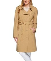 Isaac Mizrahi ~ Water Repellent ~ Trench Coat ~ Sand Color ~ Size 10 ~ R... - £46.94 GBP