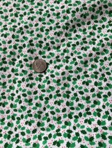 Vintage 1994 Fabric Traditions All Over Green Holly Cotton 3 YARDS Christmas - £28.88 GBP