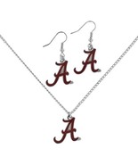Aminco NCAA Alabama Crimson Tide Logo Earrings &amp; Pendant Set - $26.01 CAD