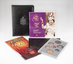 1971-2005 Royal Canadian Mint Coin Sets, Lot of 5 - £81.77 GBP