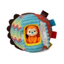 Infantino Go Gaga Collection Patchwork Peek a Boo Ball Toy NEW NIB Chime Rattle - $31.67