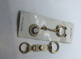 Rotary International Club Keyring Vintage Keychain Lot Fraternal Memorab... - £15.52 GBP