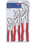 KNIPEX Tools 00 20 06 US2, Pliers Wrench 3-Piece Set Adjustable Plyers - £212.40 GBP