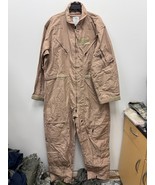 NWT GENUINE US AIR FORCE TAN NOMEX FIRE RESISTANT FLIGHT SUIT CWU-27/P -... - $3,064.52 MXN