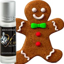 Gingerbread Premium Scented Roll On Fragrance Perfume Oil Hand Poured Vegan - £10.39 GBP+