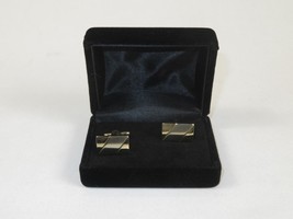 Men J.Valintin Cufflinks by Vitorofolo for French Cuff Shirt V29-43 Gold Silver image 2