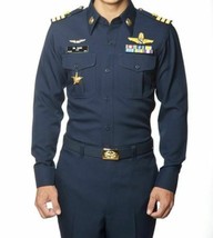 Royal Thai Air Force Original Item Suit Pant Rank Badge New Uniform Thai... - $233.75