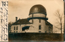 RPPC Dearborn Observatory at Northwestern University Chicago Postcard T19 - £40.21 GBP