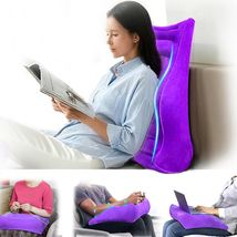 Compact Inflatable Bed Wedge Pillow - Stylish Support for Every Leisure ... - $61.33