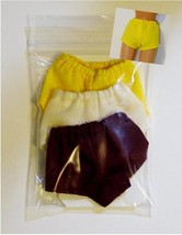 Barbie/LOL Surprise/Rainbow High Doll-Size Clothes Package of Three Under Pants  - £3.90 GBP