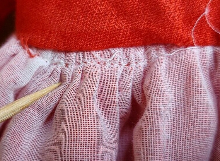 Better Made by Betty Ogden Red Pinafore Ruffle Lace Tulle Pageant Dress Sz 8 Item image 9