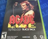 AC/DC Live: Rock Band Track Pack (Xbox 360, 2008) Complete CIB W/ Manual - $8.59