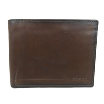 Fossil Allen RFID International Traveler Trifold Mens Wallet NEW SML1548201 - £28.41 GBP