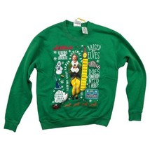 Elf Christmas Sweater Unisex Medium with speaker &quot;Does someone need a hu... - £15.81 GBP