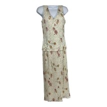 Dress Barn Women&#39;&#39;s Tank Sleeveless Floral Print Maxi Dress Size 8 - £18.47 GBP