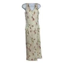 Dress Barn Women&#39;&#39;s Tank Sleeveless Floral Print Maxi Dress Size 8 - £18.41 GBP