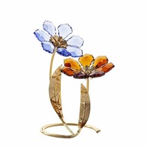 Flower Crystal Vintage Inspired Decor  Charm Christmas gifts Handmade - £132.59 GBP
