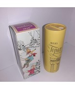 Avon Perfumed Talc Powder TOPAZE 3.5oz Vintage Vanity Collectible - £11.87 GBP