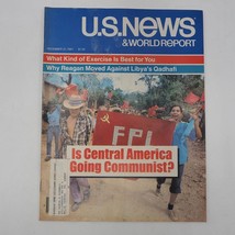 Vtg US Nachrichten &amp; Welt Report Dezember 21 1981 Ronald Reagan Zentral Amerika - £31.21 GBP