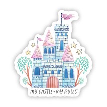 My Castle My Rules Vinyl Sticker - $74.18 MXN