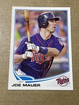 2013 Topps Joe Mauer #107 Minnesota Twins - £1.48 GBP