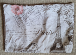 Standard Size Pillowcase Paris France Room Decoration Travel Pillow Cover - $7.99