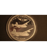 #C4 B-24 Liberator One Crown Tristan Da Cunha 2016 Coin - $21.77