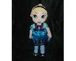 13&quot; DISNEY FROZEN ELSA PRINCESS ANIMATORS COLLECTION TODDLER STUFFED PLU... - $17.10