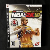 NBA 2K10 Sony PlayStation 3 2009 PS3 Complete with Manual and Slip Cover Kobe - £8.77 GBP