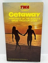 Vintage 1971 TWA Getaway Highlights Of The World’s Great Vacation Cities PB Book - £7.57 GBP