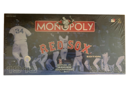 Boston Red Sox Championship Edition Monopoly-2004-Brand New Sealed in Bo... - $29.69