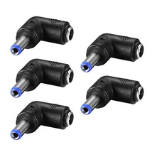 uxcell 5Pcs DC Power Connector Adapter 90 Degree Angle 5.5mmx2.1mm Male ... - $16.99