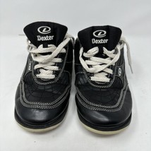 Dexter Turbo 2 Bowling Shoes Men’s Size 8 B2112-1 Black Shoe - £19.23 GBP