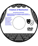 Creature of Destruction 1967 DVD Movie Horror Les Tremayne Pat Delaney A... - $6.82 CAD