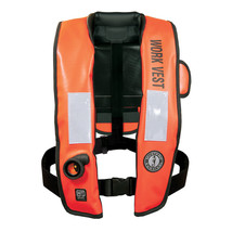 Mustang HIT Inflatable Work Vest - Orange - Automatic/Manual - £297.65 GBP