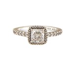 Pandora Women&#39;s Solitaire ring .925 Silver 404871 - $39.00