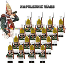 16Pcs Napoleonic Wars Pavlov Grenadier Minifigures Set Building Bricks Toys - $28.98