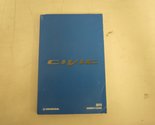 2015 Honda Civic Owners Manual Guide Book [Paperback] Honda - £64.44 GBP